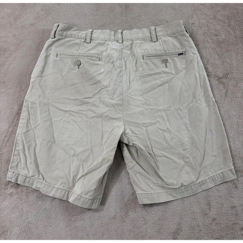Polo Ralph Lauren cargo‎ shorts Men's Size 35 khaki 100% Cotton